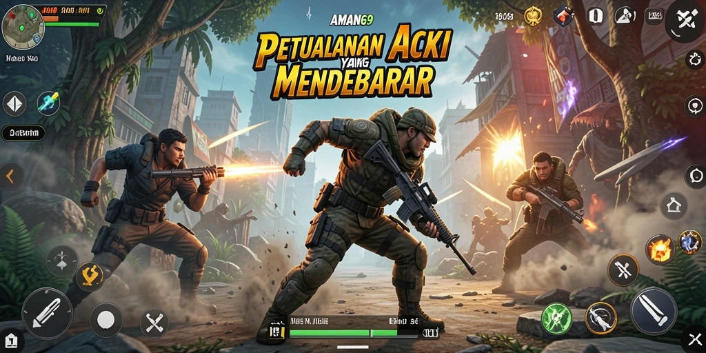 Screenshot gameplay AMAN69 yang menampilkan aksi seru dan grafis memukau.