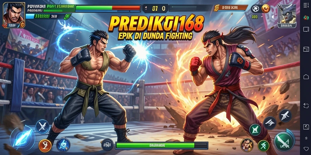 Gameplay PREDIKSI168 menampilkan pertarungan seru dan karakter unik.