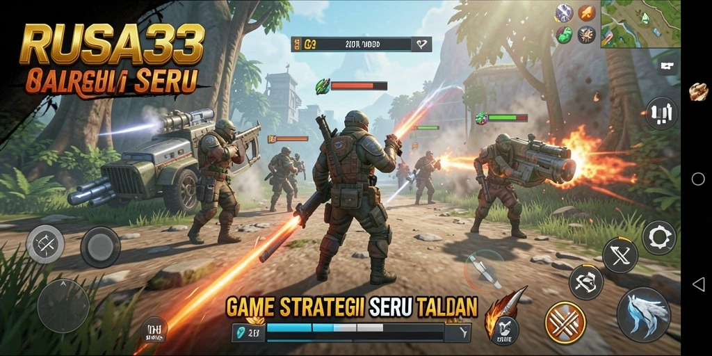 Tampilan gameplay RUSA33 yang menantang dan menarik untuk dimainkan.