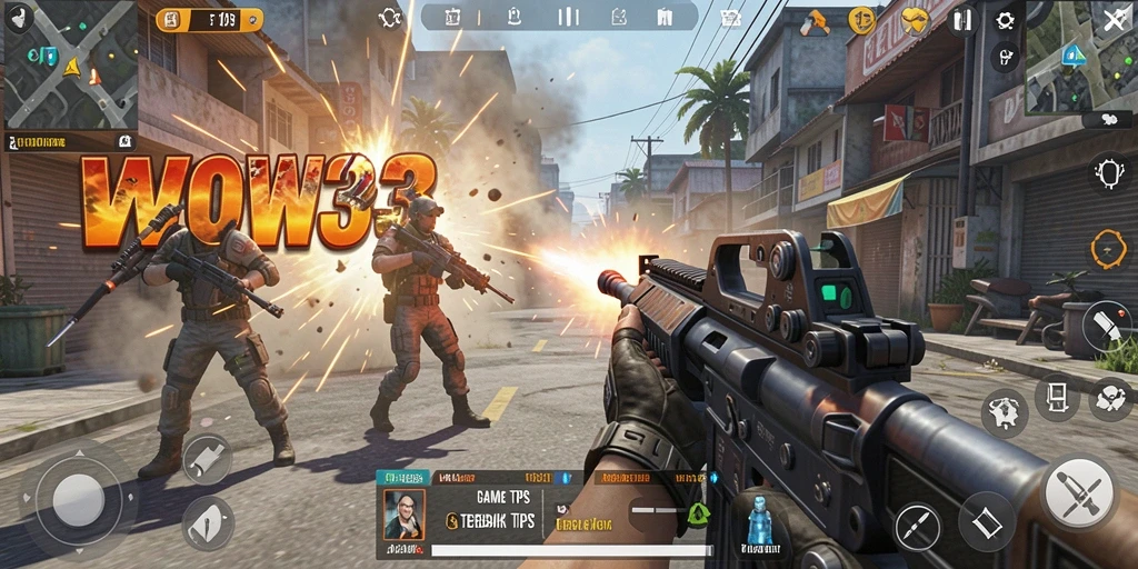 Gameplay seru dan menegangkan dalam WOW33